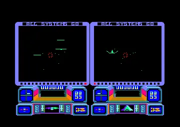 Dogfight (F) (2012) [Sixty Programs For The Amstrad CPC 464] screen shot game playing